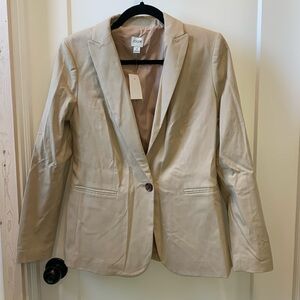 J. Crew cream colored blazer size 4